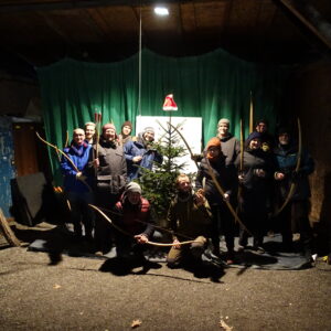 Team Weihnachts Bogenschießen