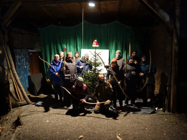 Team Weihnachts Bogenschießen