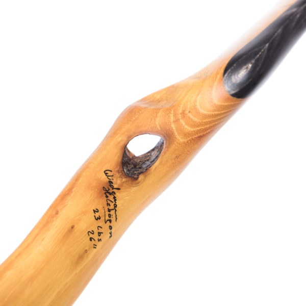 Kigen, Osage Orange Bow, Horn and hole 1