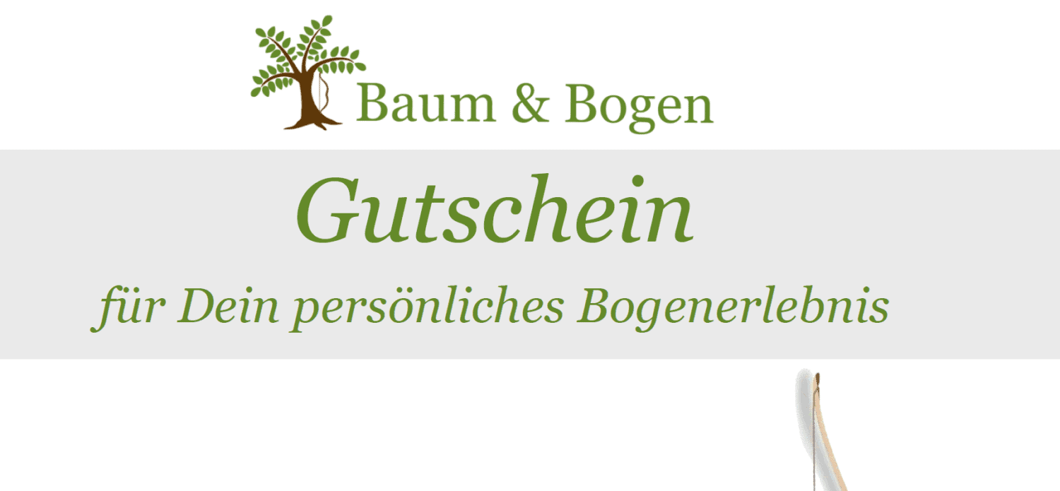 Gutschein Bogenerlebnis Baum & Bogen